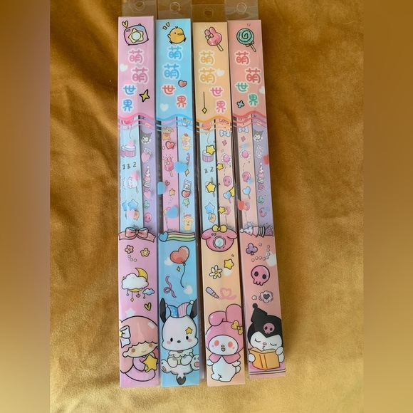 NEW ORIGAMI STARS PAPER - little twin stars, Pochacco, my Melody & Kuromi - Picture 1 of 1